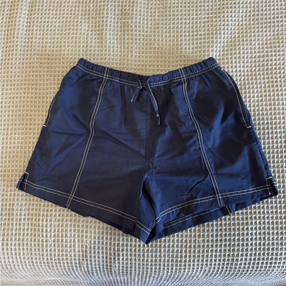 Nike Women's Athletic Shorts - Navy
